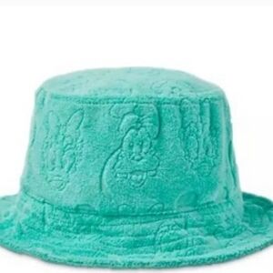 Disney Embossed Teal Bucket Hat